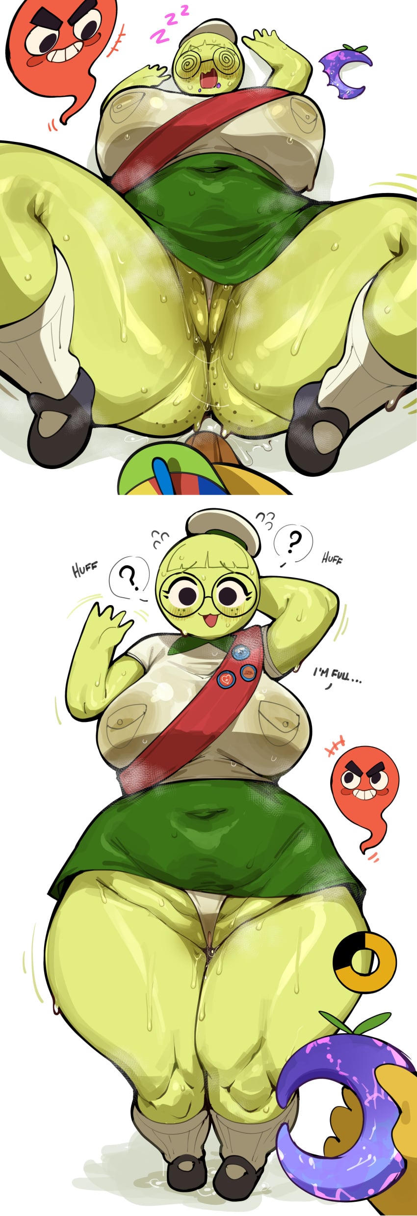 Peak-chan & Scout Rule 34 – Anthro