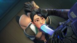Sage & Omen Valorant Rule 34 – Blowjob 3D Animation