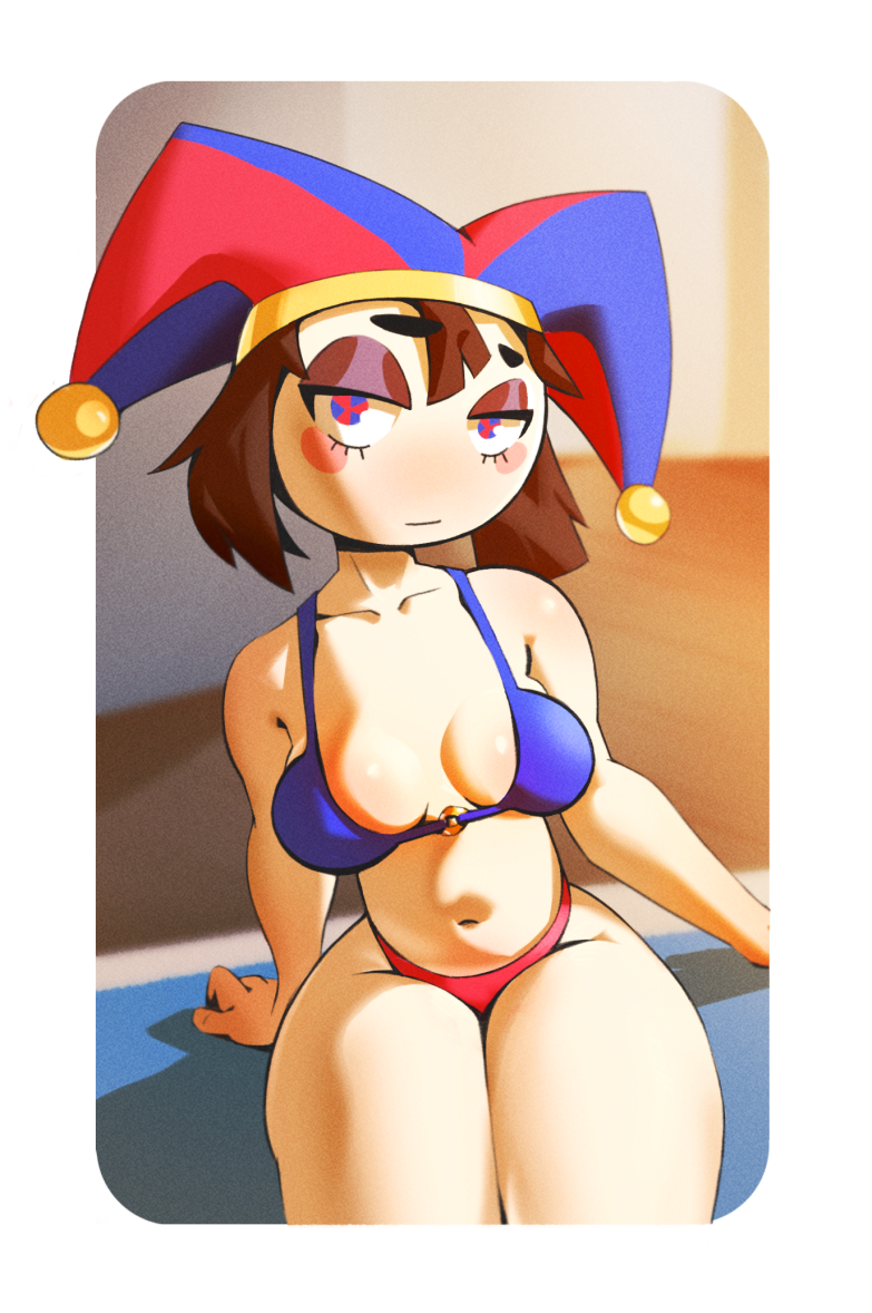 Pomni (The Amazing Digital Circus) Rule 34 – Belly