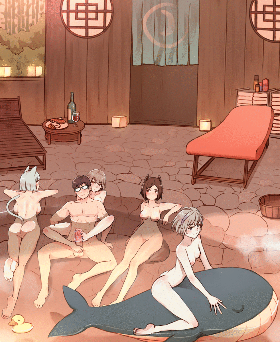 Contender & Kuroda Kunika (Girls' Frontline) Rule 34 GIF