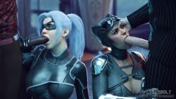 Black Cat & Black Cat (Batman) Rule 34 Video – Big Breasts