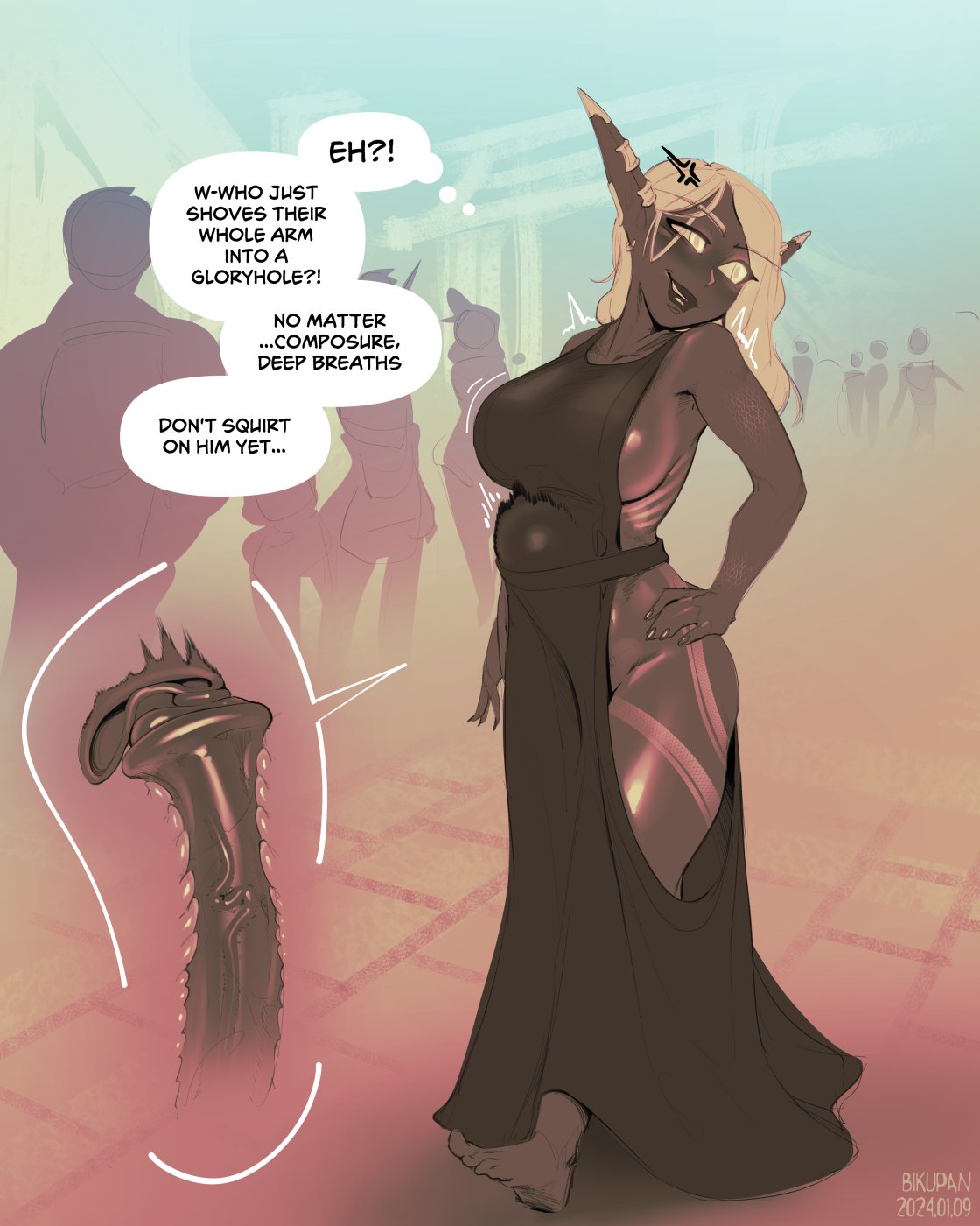 Background Character & Background Characters (Original) Rule 34