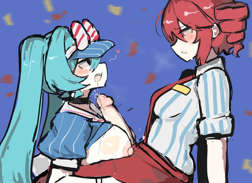 Hatsune Miku & Kasane Teto (Mesmerizer) Rule 34