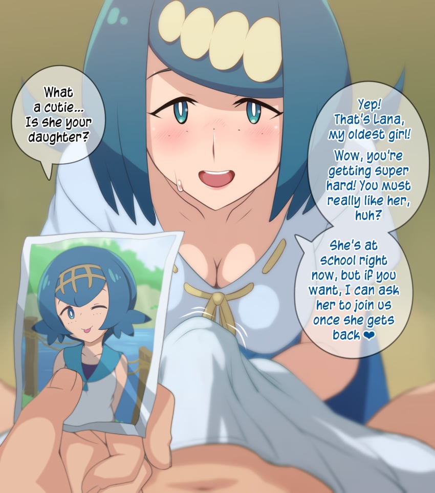 Lana & Lana's Mother (Pokemon) Rule 34 – Blue Eyes