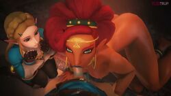 Link The Legend of Zelda Rule 34 – Blowjob 3D Animation #7
