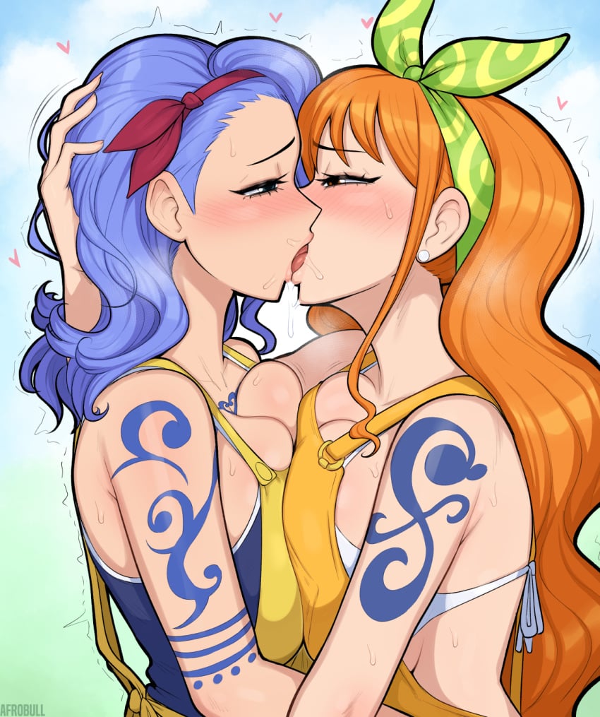 Nami & Nojiko (One Piece) Rule 34 – Arm Tattoo