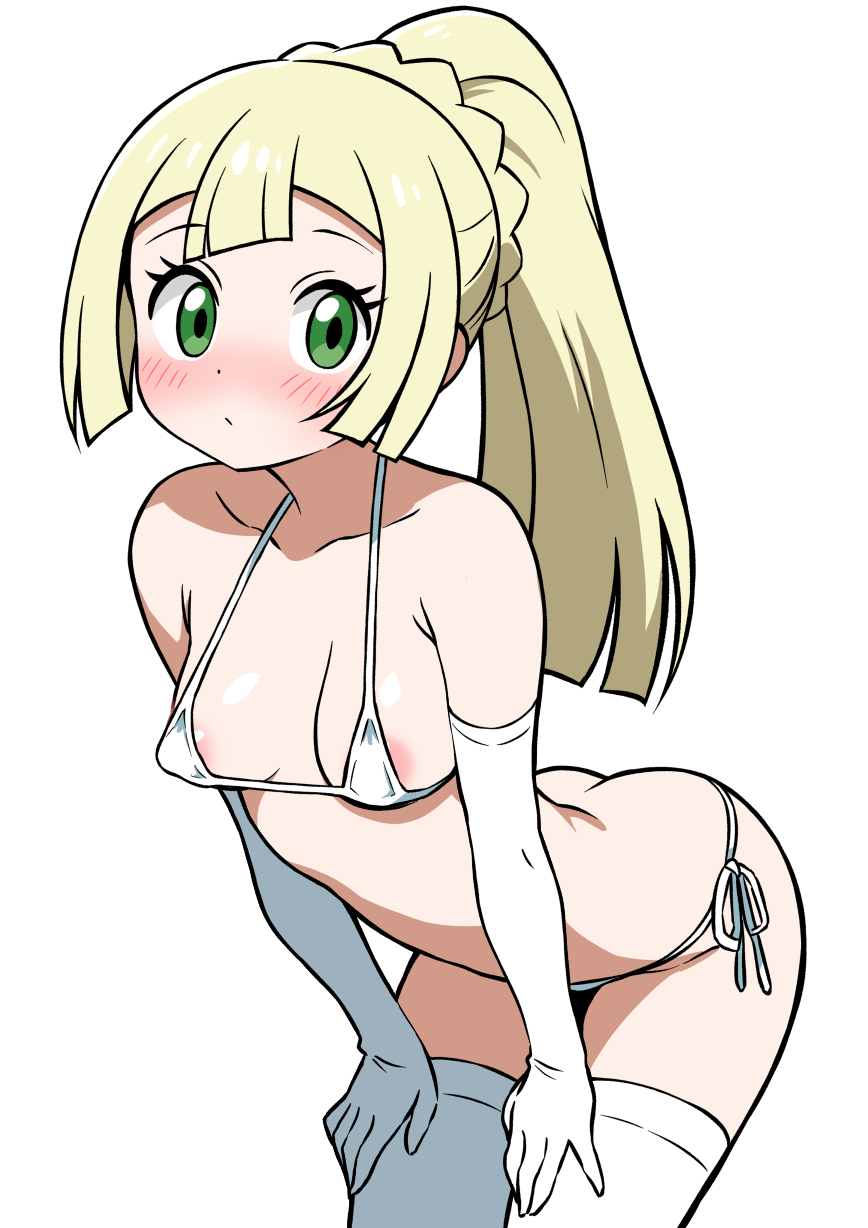 Lillie (Nintendo) Rule 34 – Bikini