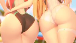 Mythra & Mythra (radiant Beach) (Xenoblade) Rule 34 Video