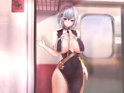 Sirius (Azur Lane) Rule 34 Video – Against Glass