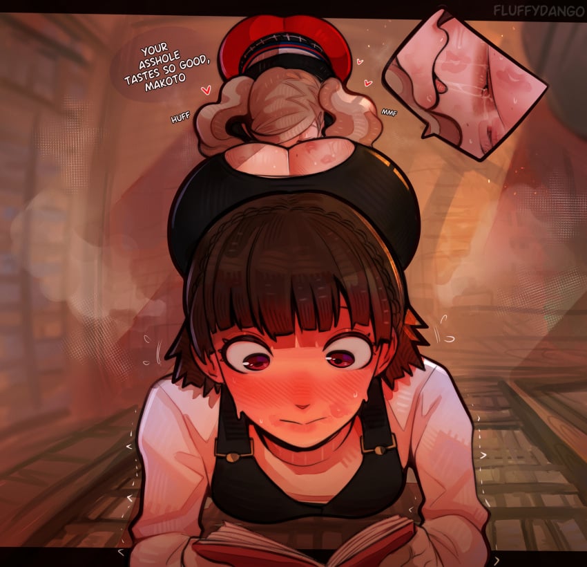 Ann Takamaki & Makoto Niijima (Atlus) Rule 34 – Anal Hair