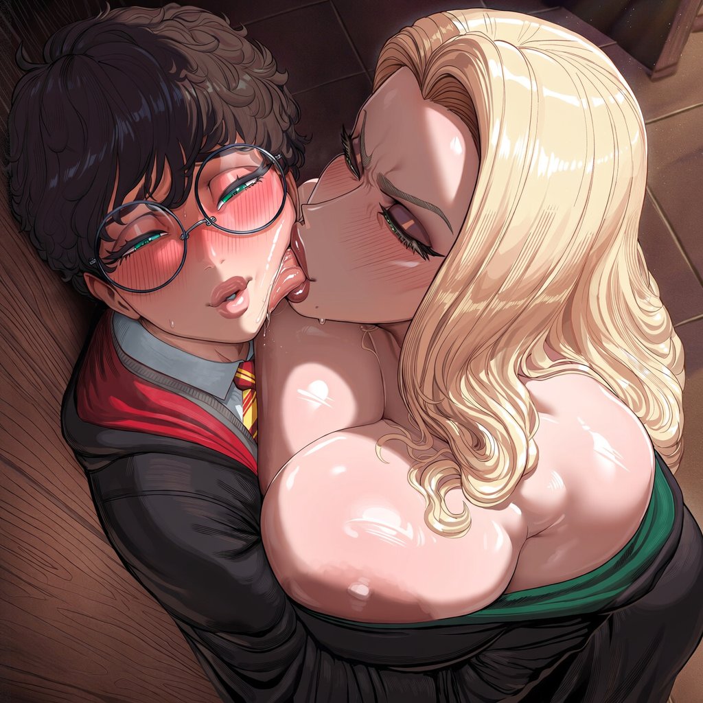 Draco Malfoy Harry Potter Rule 34 – Against the Wall AI Pic