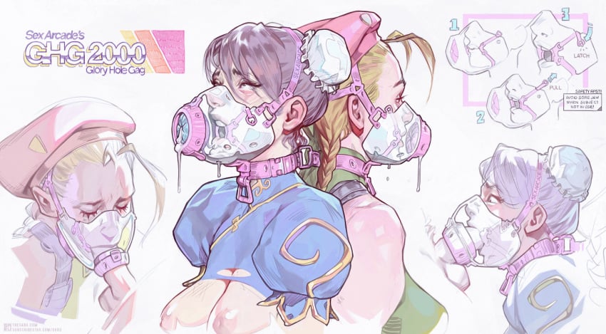 Cammy White & Chun-li (Sex Arcade) Rule 34 – After Deepthroat