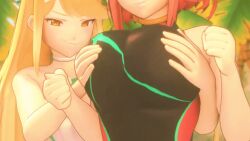 Mythra & Mythra (radiant Beach) (Xenoblade) Rule 34 Video