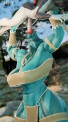 Aak & Fang (Arknights) Rule 34 Video – Abs