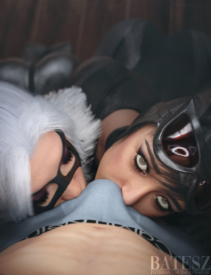 Black Cat & Black Cat (Batman) Rule 34 – Ass