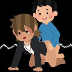 Background Characters & Gyaruo (Irasutoya) Rule 34 Video