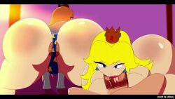 Princess Peach & Princess Rosalina (Mario) Rule 34 Video