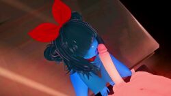 Patience Soul (Deltarune) Rule 34 Video – Blue Skin