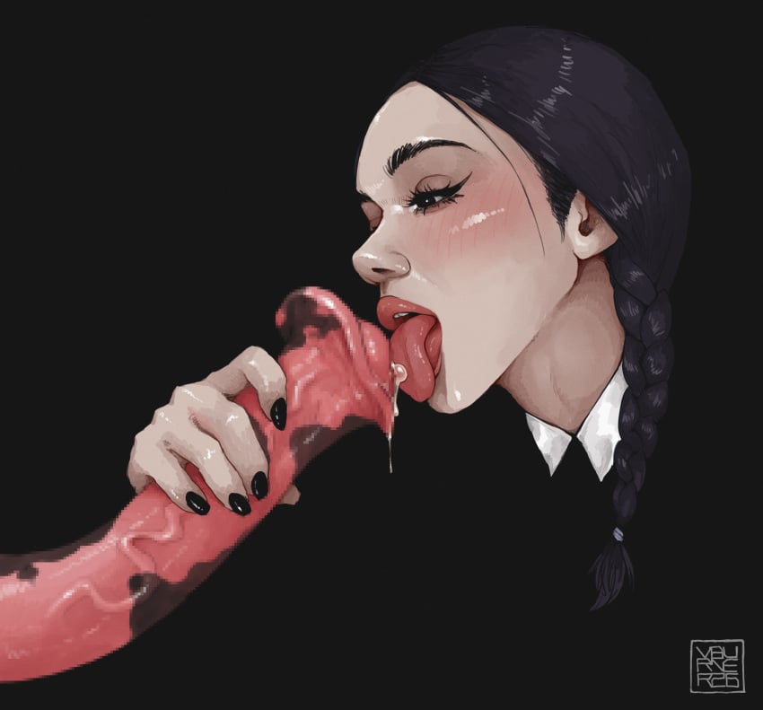 Wednesday Addams (The Addams Family) Rule 34 – Big Penis