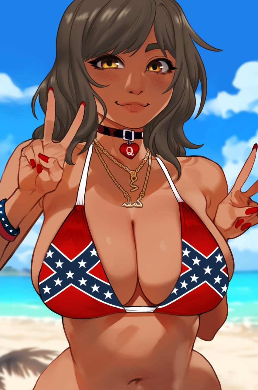 Kamala Khan & Ms. Marvel Rule 34 – Beach