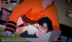 Hyuuga Hinata & Sarada Uchiha (Boruto) Rule 34 Video