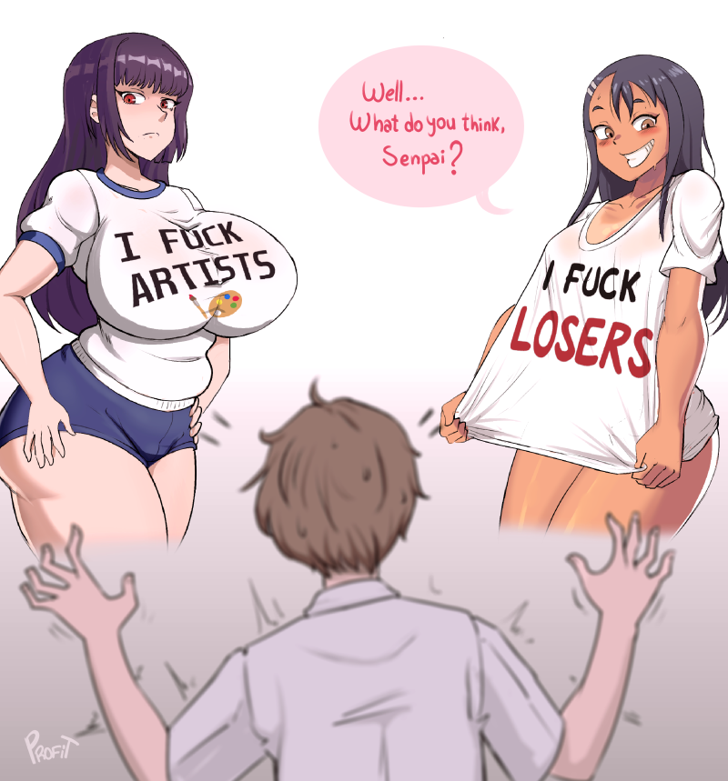 Hayase Nagatoro Rule 34 – Small Boobs Hentai Pic
