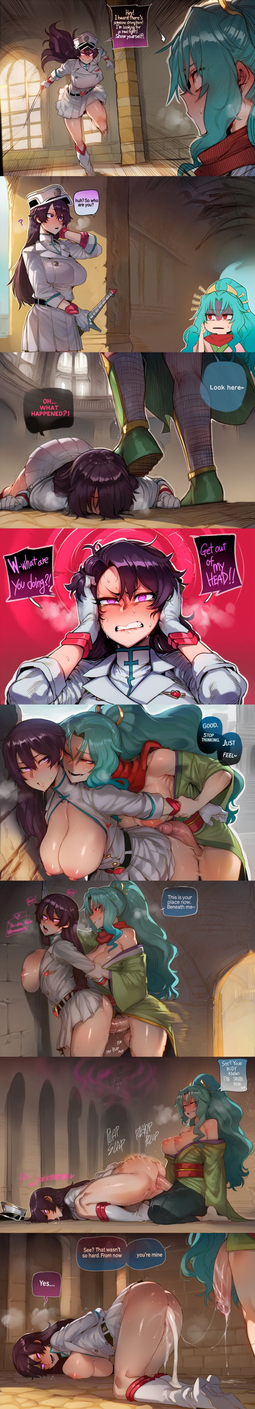 Bambietta Basterbine & Tomoe Bleach Rule 34 – Creampie Comic
