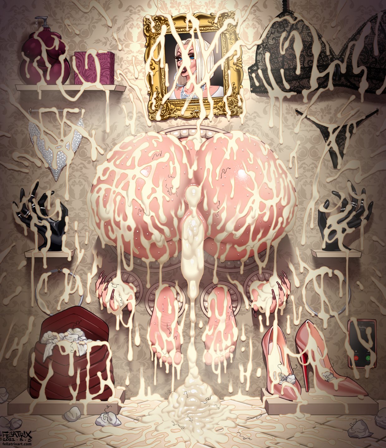 Courtney (Original) Rule 34 – After Sex
