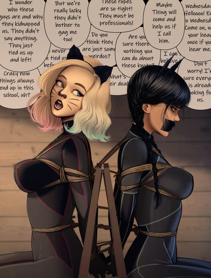 Emma Myers & Enid Sinclair (The Addams Family) Rule 34