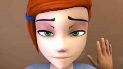 Gwen Tennyson (Ben 10) Rule 34 Video – Against Wall