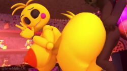 Demoman & Huge Toy Chica (Five Nights At Freddy's) Rule 34 Video