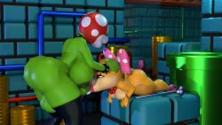 Koopaling & Piranha Plant (Mario) Rule 34 Video