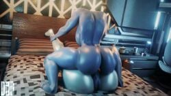 Edi & Liara T'soni (Bioware) Rule 34 Video