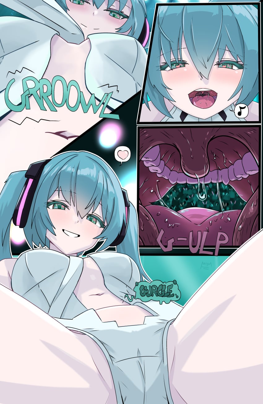Hatsune Miku (Vocaloid) Rule 34 – Cameltoe