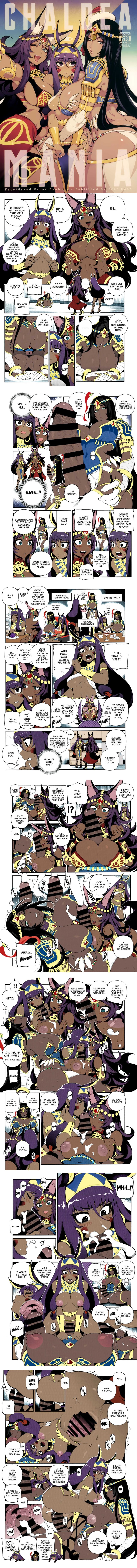 Scheherazade & Nitocris Fate Rule 34 – Blowjob Comic