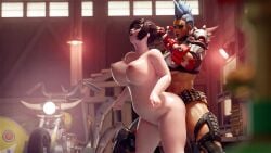 Junker Queen & Mei (Overwatch) Rule 34 Video – Abs