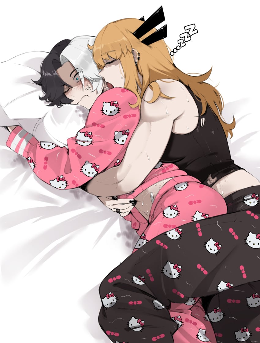 Luna Snow & Luna Snow (Hello Kitty) Rule 34 – Athletic Female