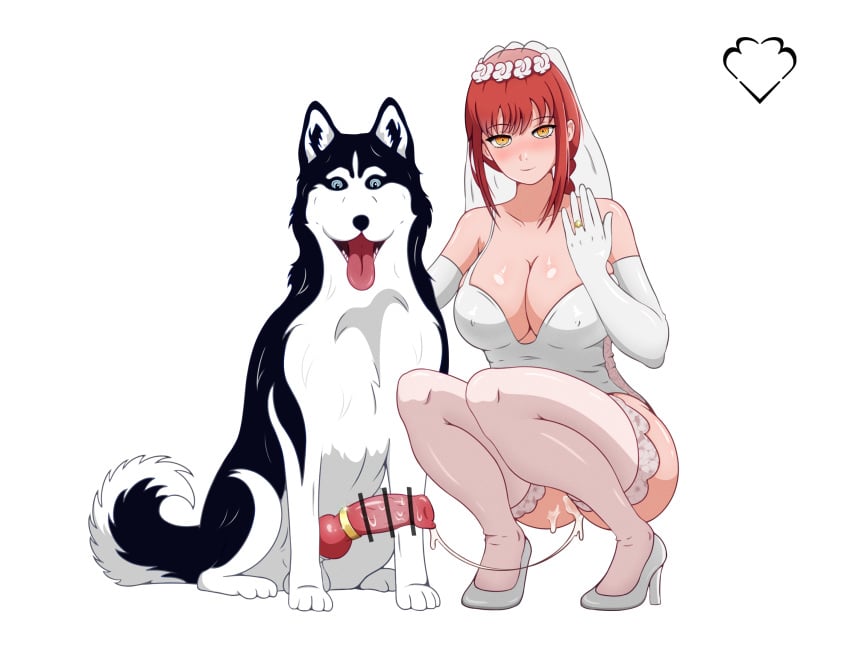 Makima & Makima Dogs (Chainsaw Man) Rule 34 – After Bestiality
