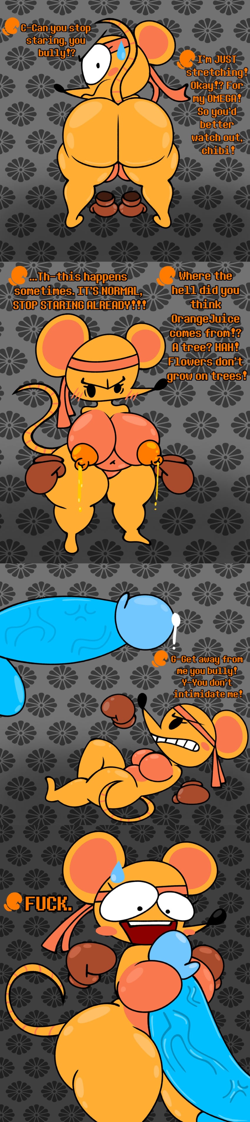Kris & Orange (Deltarune) Rule 34 – Furry