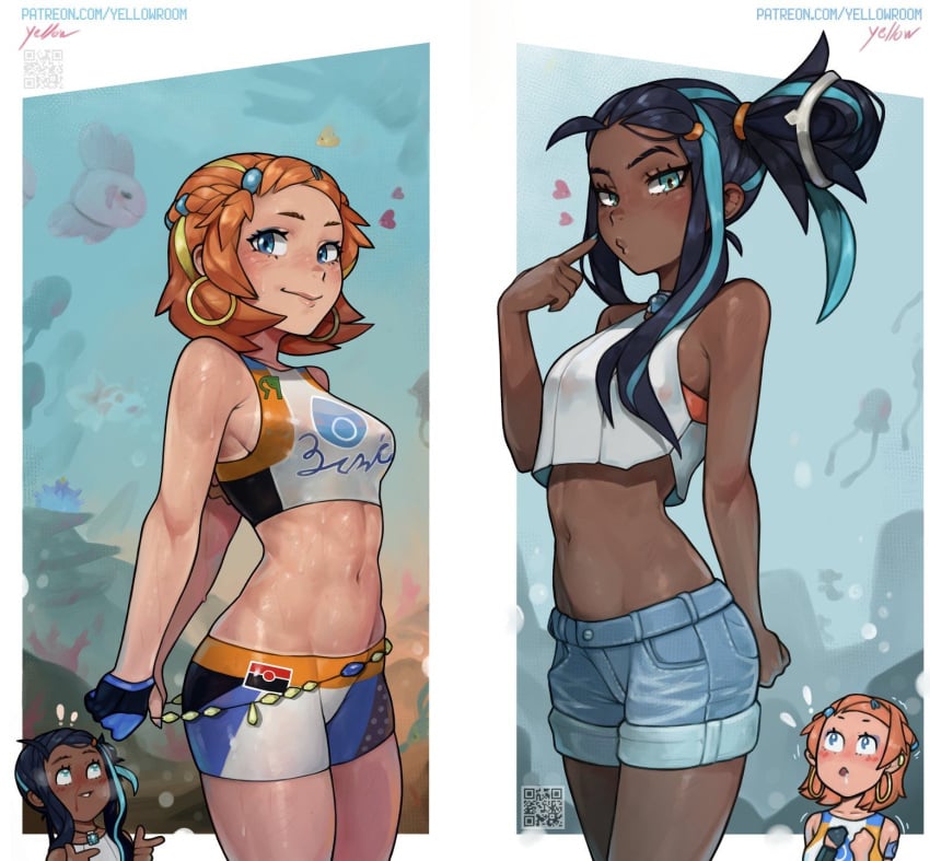 Kasumi & Misty (Game Freak) Rule 34 – Abs