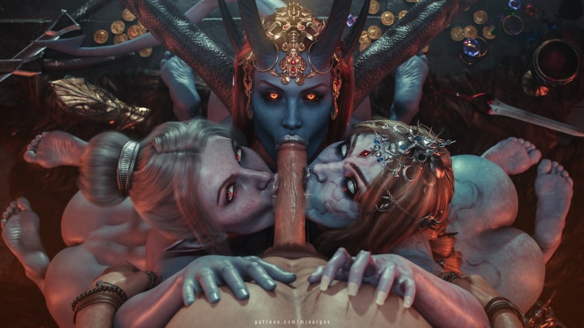 Minthara & Mizora (Baldur's Gate) Rule 34
