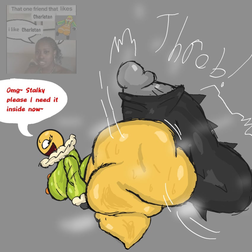 Charlatan & Robloxian (Forsaken) Rule 34 – Huge Ass
