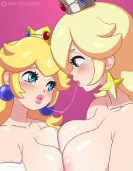 Princess Peach & Princess Rosalina (Mario) Rule 34 Video