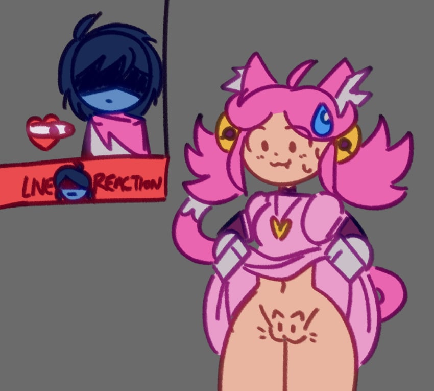 Kris & Mew Mew (Deltarune) Rule 34 – Cat Ears