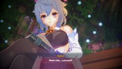 Ganyu (Genshin Impact) Rule 34 Video – Bouncing Ass