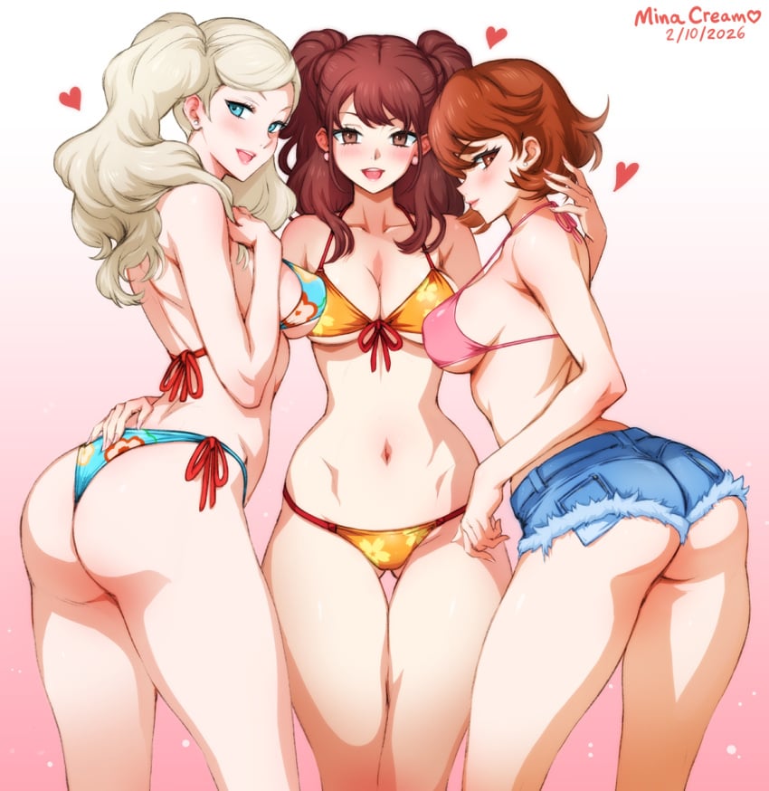 Ann Takamaki & Kujikawa Rise (Persona) Rule 34