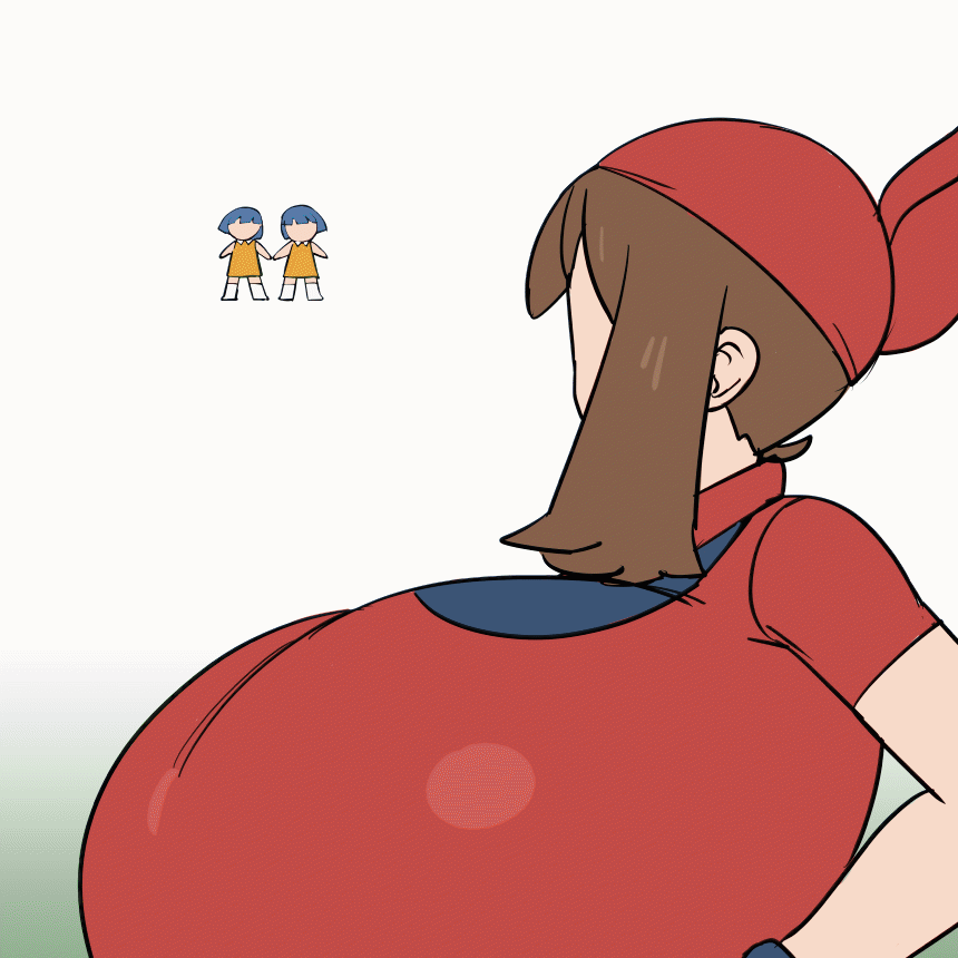 Brendan & May (Pokemon) Rule 34 GIF – Boobs