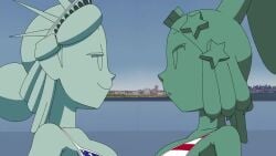 Lady Liberty & Statue Of Freedom Rule 34 Video