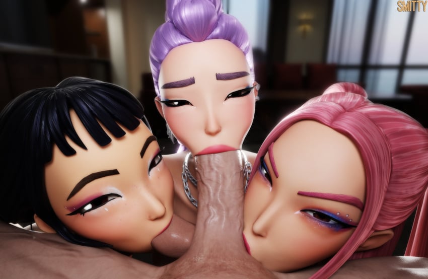 Abby & Huntrix (Fortnite) Rule 34 – Balls