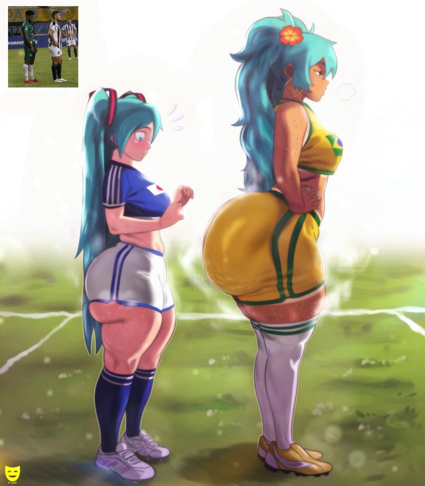 Brazilian Miku & Hatsune Miku (Vocaloid) Rule 34